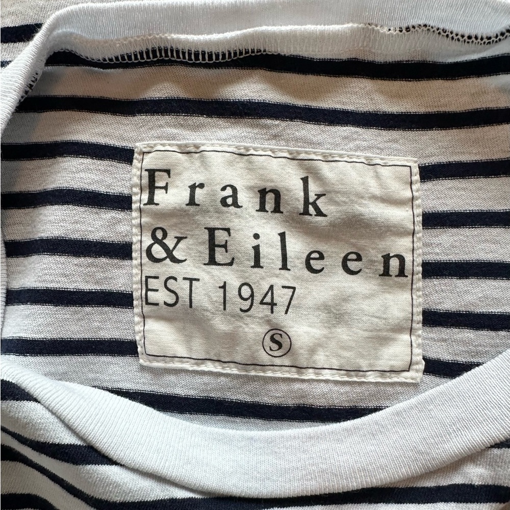 Frank & Eileen NWD Mini Cory Dress Navy French Stripe Size S - Picture 6 of 7